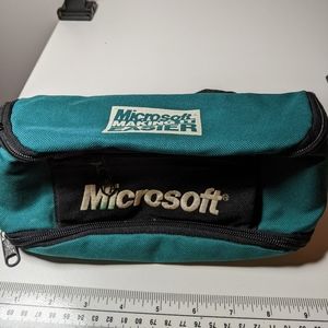Vintage Microsoft Fanny Pack/Waist bag - Making It Easier, Embroidered L…